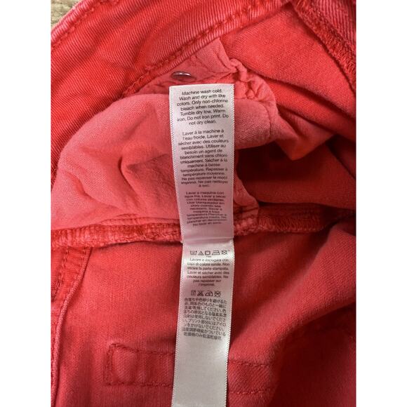 Gap Womens Jeans Size 6 28 R Skimmer Legging Pink Jean Stretch Denim Pants C516 - Picture 8 of 13